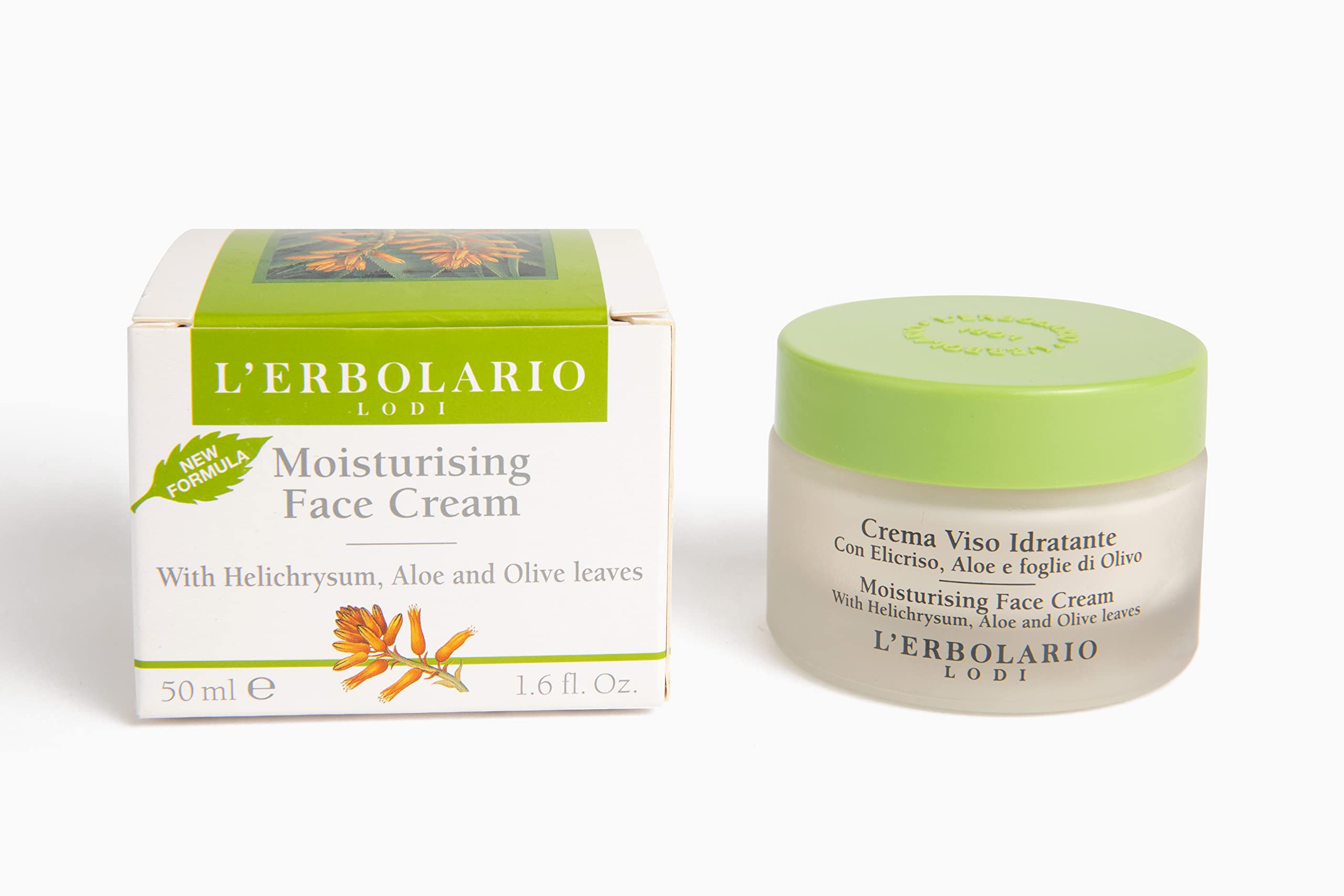 Moisturizing Cream with Everlasting and Aloe by L'Erbolario Lodi by L'Erbolario Lodi